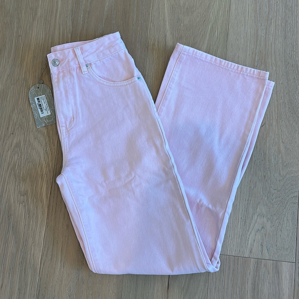 Meshki light pink jeans